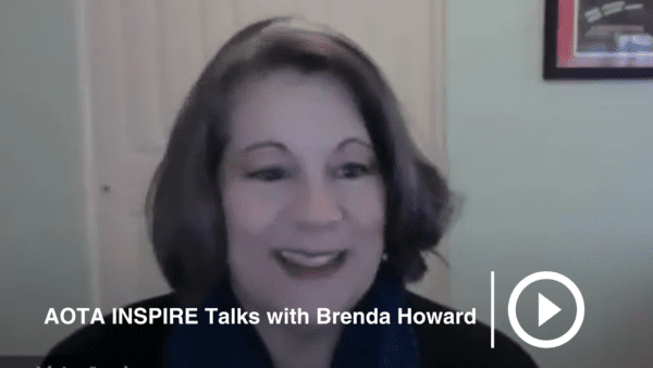AOTA INSPIRE Talks with Brenda Howard image
