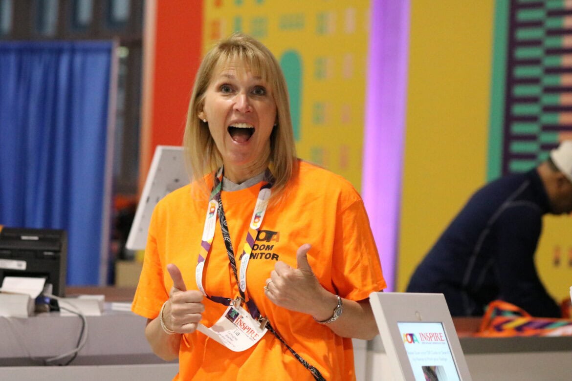 Volunteer at AOTA INSPIRE