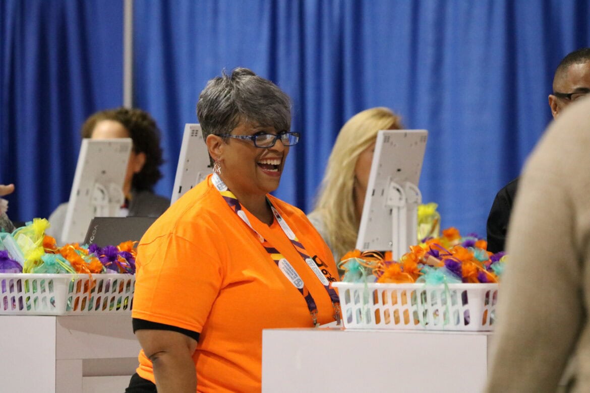 Volunteer at AOTA INSPIRE Registration